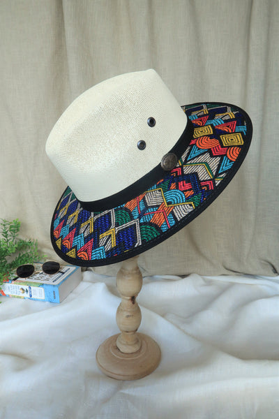 Black Multi-Color Fedora