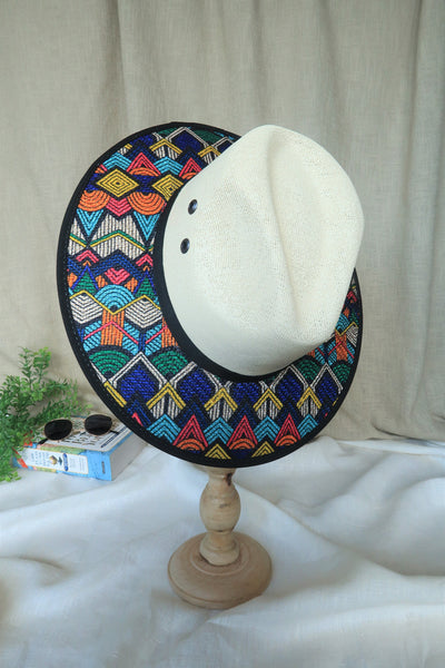 Black Multi-Color Fedora