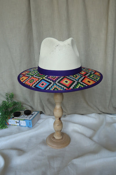 Purple Multi-Color Fedora
