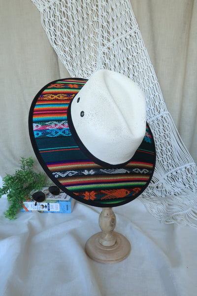 Multi-Color Mayan Print Fedora