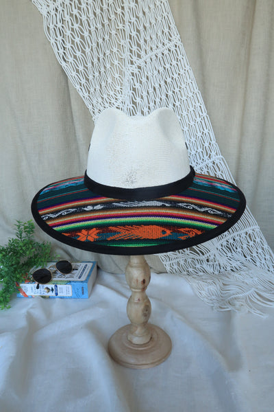 Multi-Color Mayan Print Fedora
